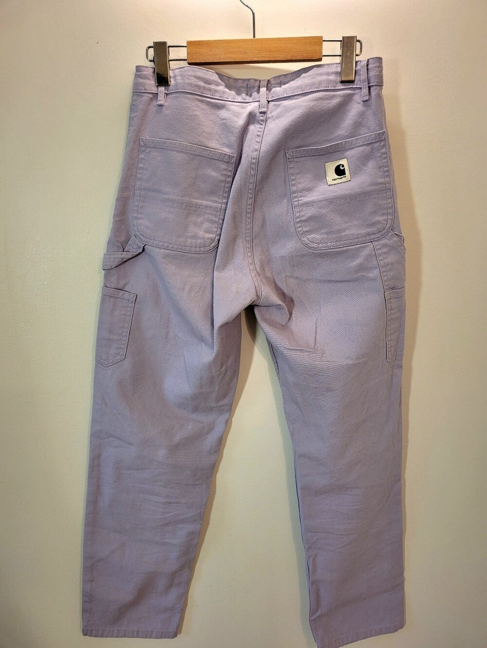 Carhartt WIP W'Pierce Rw Boyfriend Pant 27 Purple light Lavender Jeans